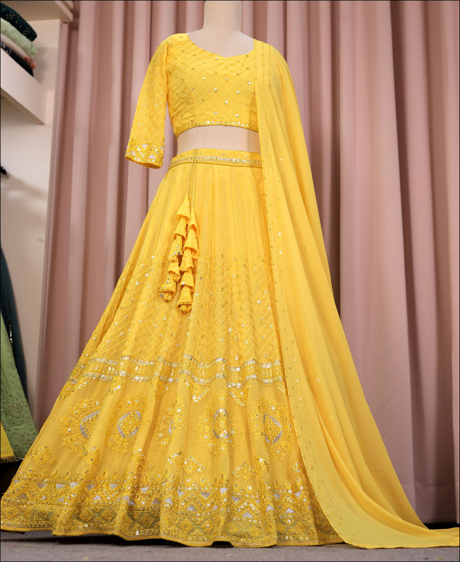 Lehenga Designer Ethnic Wear For Ladies Designer Georgette